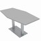 Skutchi Designs 33.5 in W, 59.5 in L, 29 in H, Engineered Wood Top, Grey HAR-HEX.IR-34x60-DOU-XD01 - alternate 1